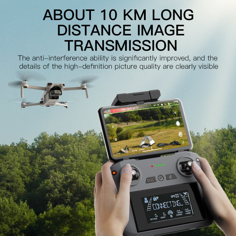 XiL 017 Long Range GPS Drone 6KM 5G Relay Transmission 3-Axis Gimbal 4K 20fps Camera