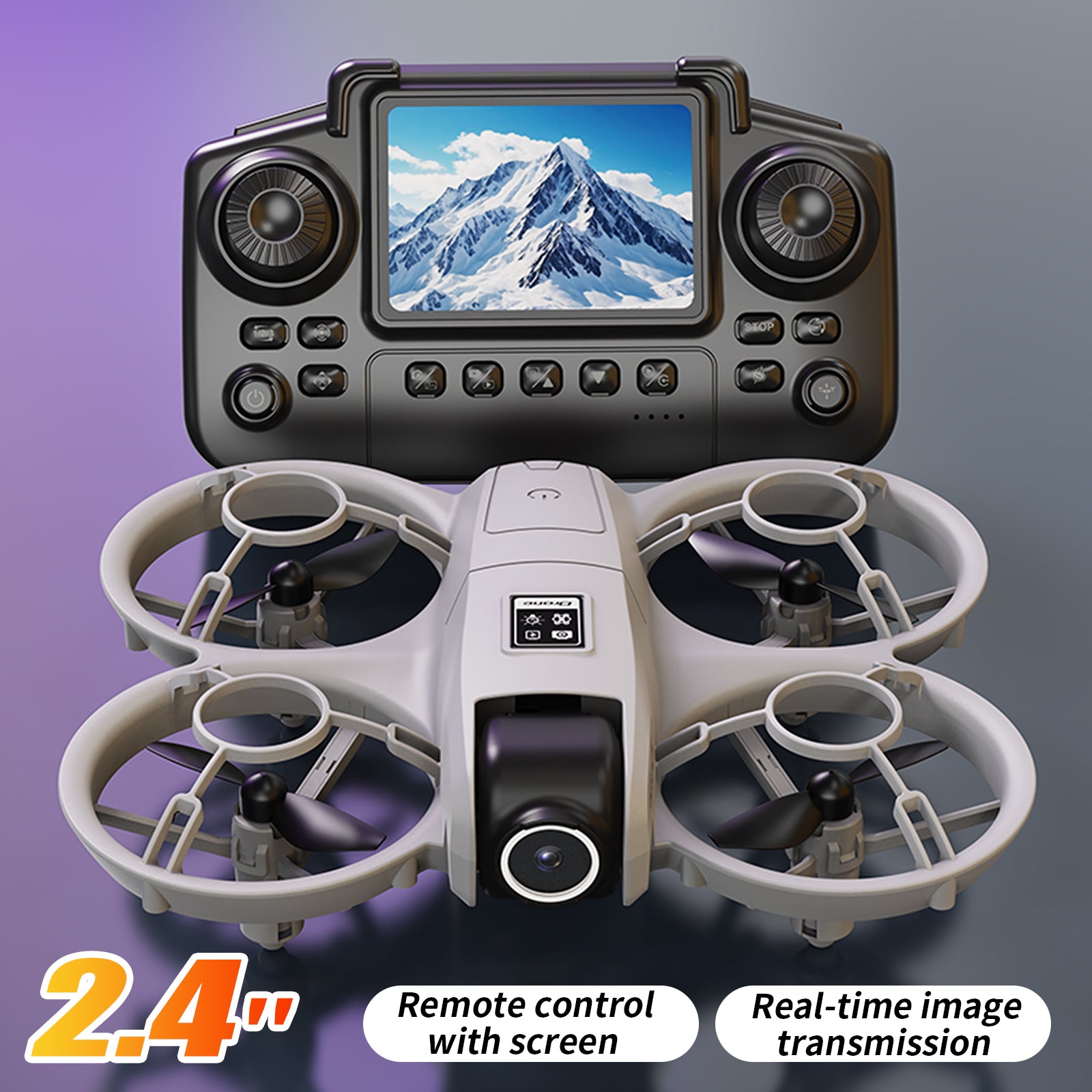 Fly high and take crystal-clear photos, this drone brings your outdoor adventures to vivid life