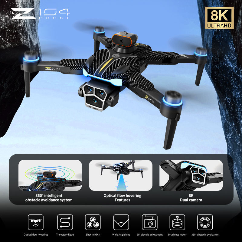 4K HD Foldable Drone Aerial Photography For Outdoor Travel Easy Control