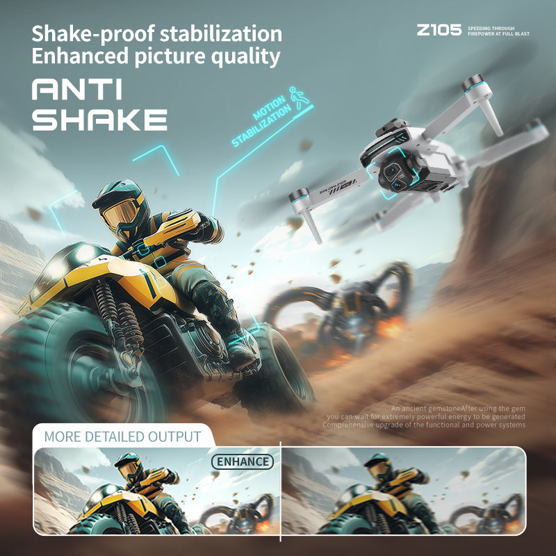 Advanced drone with 5G transmission, real - time HD image transfer without delay