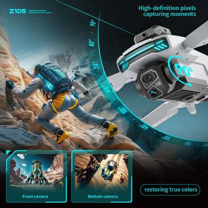 Advanced drone with 5G transmission, real - time HD image transfer without delay