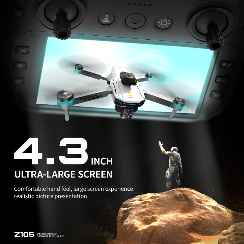 Advanced drone with 5G transmission, real - time HD image transfer without delay