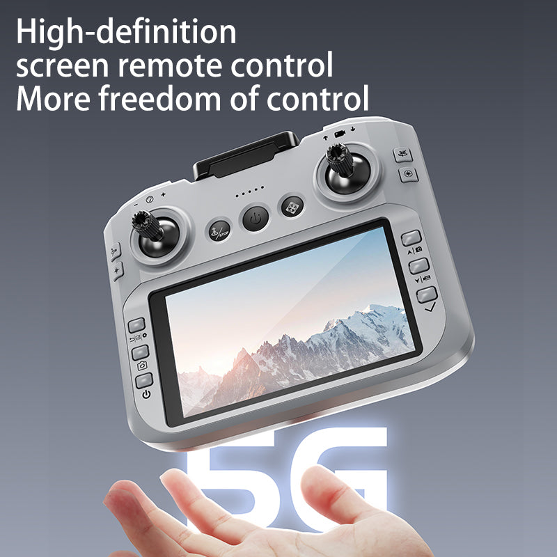 Crash-resistant body, propeller guards, one-key takeoff/altitude hold—safe entry-level drone for kids.