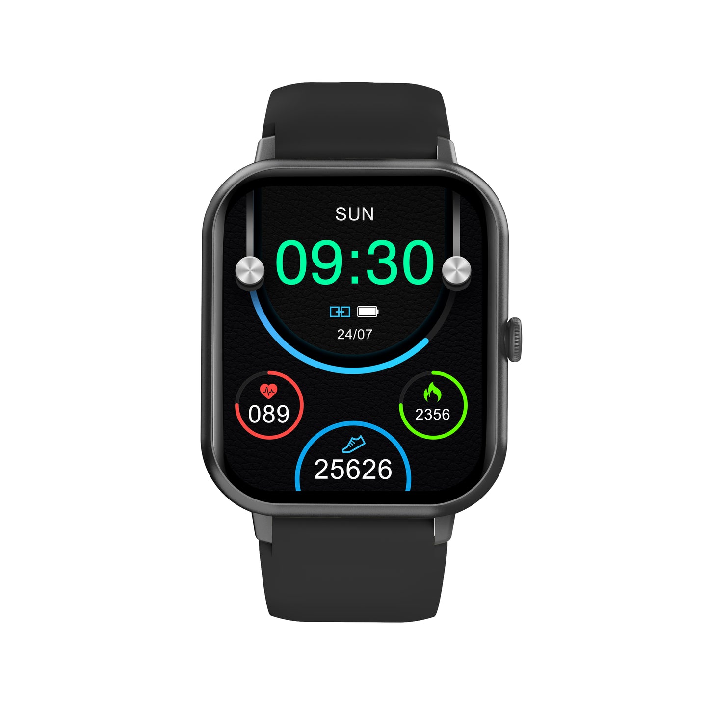 Sports Smart Watch – Step Counter, Calorie Tracker, IP68 Waterproof for Swimming