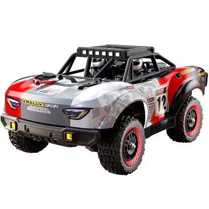 Off-road Toy Truck: Tough Wheels, All-terrain, Fun for Young Adventurers