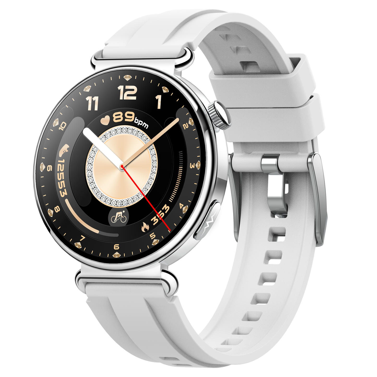 ET493 1.32" AMOLED Smart Watch Full Touch Screen Bluetooth Call Sports Smartwatch