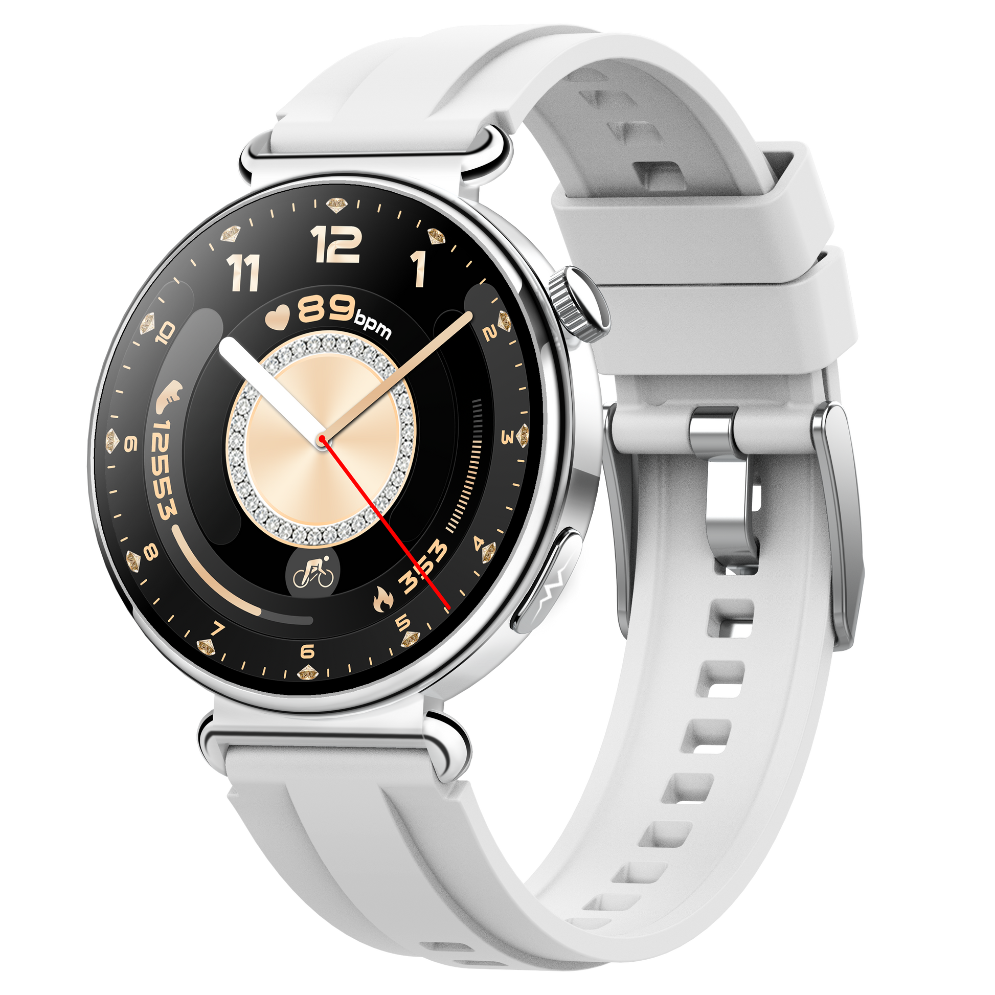 ET493 1.32" AMOLED Smart Watch Full Touch Screen Bluetooth Call Sports Smartwatch