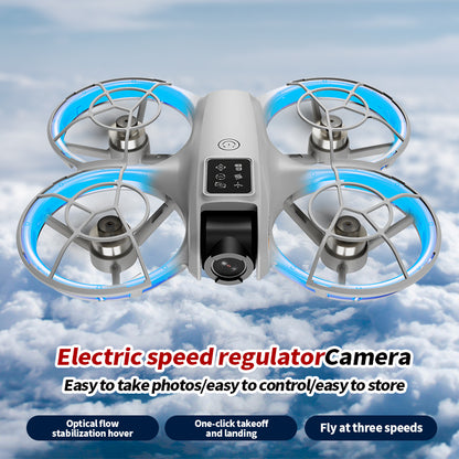 Foldable Mini Drone, 2.4G Remote Control Aerial Camera, HD Image Transmission, Universal Toy Drone for Kids & Adults