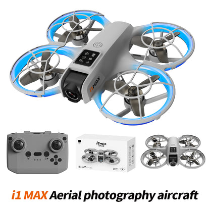 Foldable Mini Drone, 2.4G Remote Control Aerial Camera, HD Image Transmission, Universal Toy Drone for Kids & Adults
