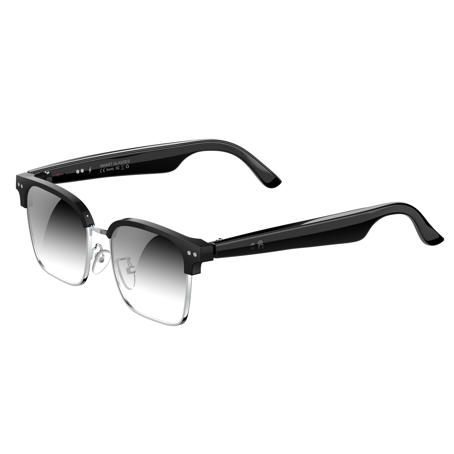 Low-power smart glasses with fast-charging tech support all-day use after short charging