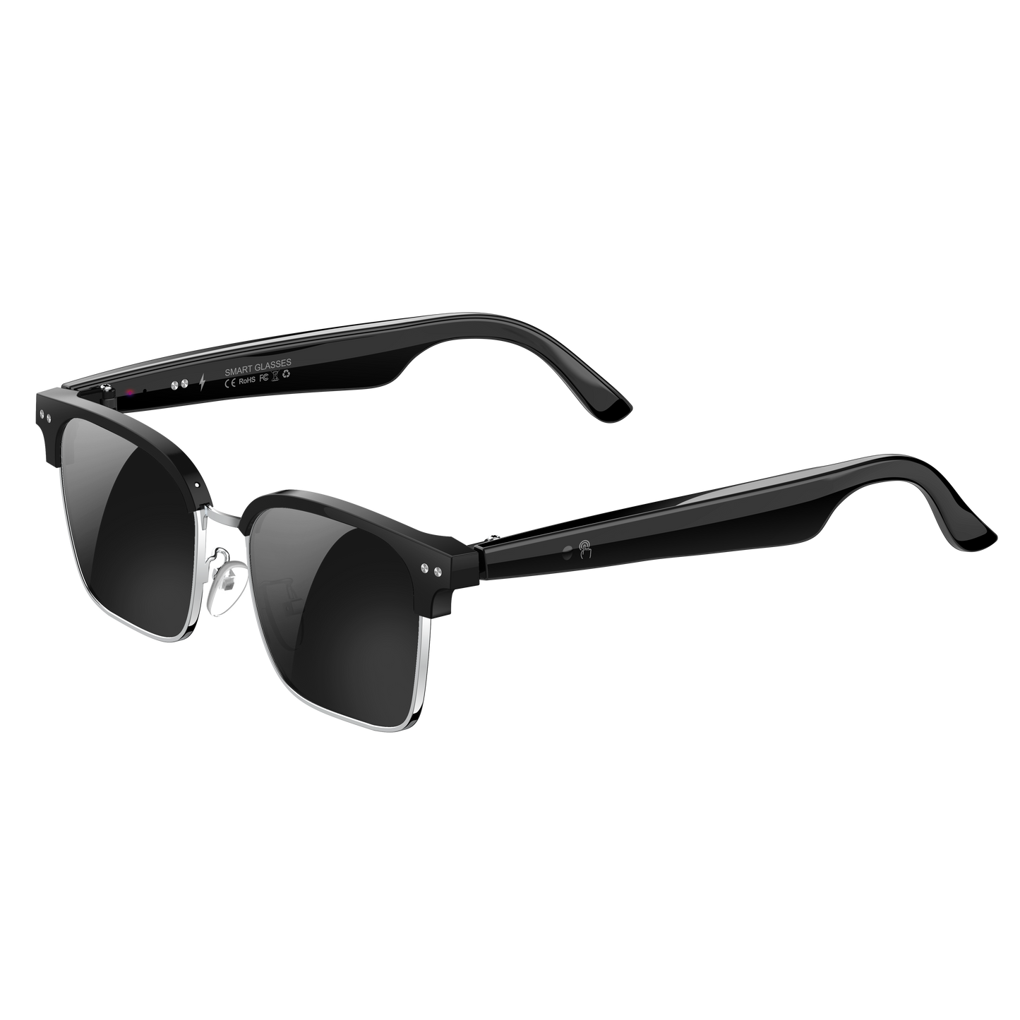 Low-power smart glasses with fast-charging tech support all-day use after short charging