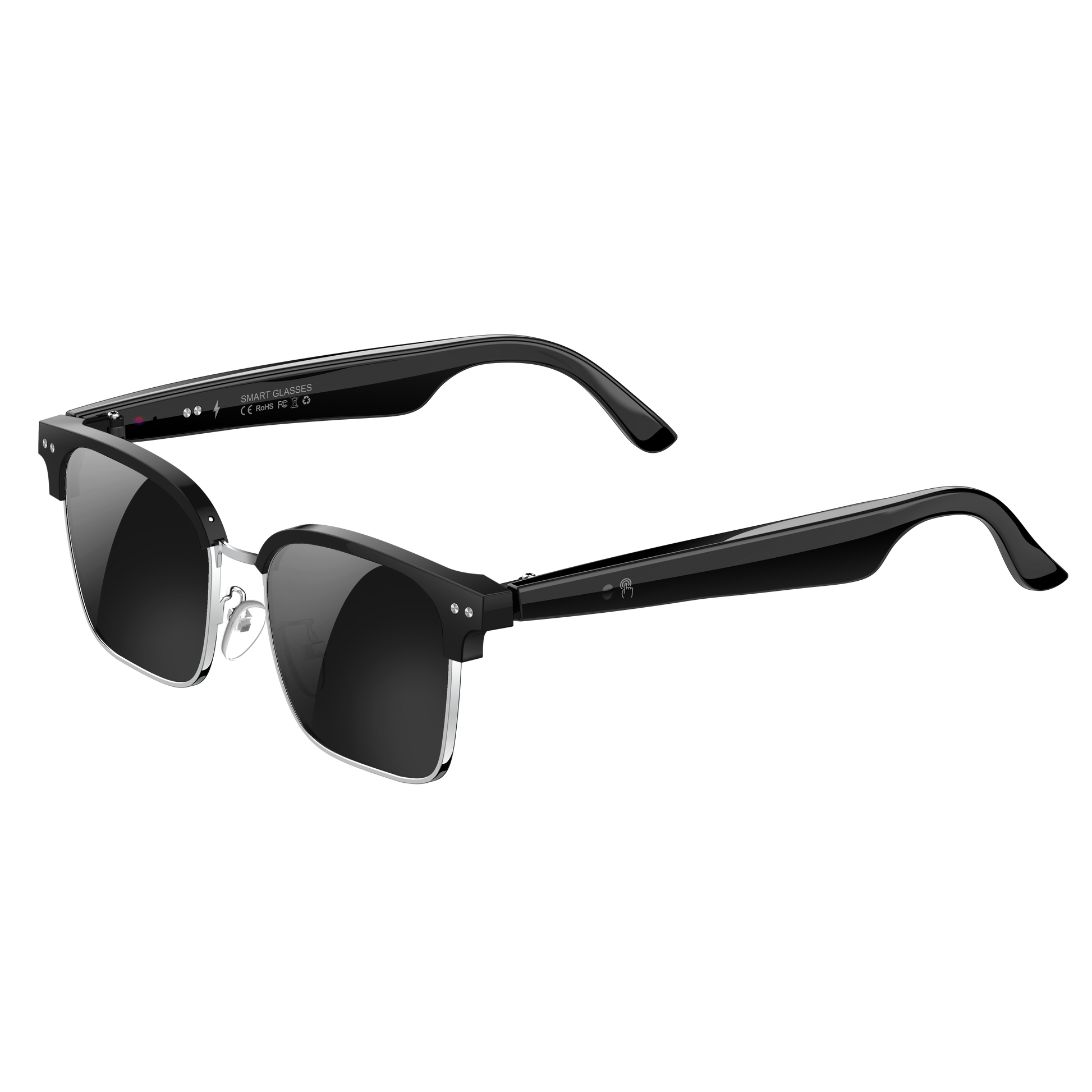 Low-power smart glasses with fast-charging tech support all-day use after short charging